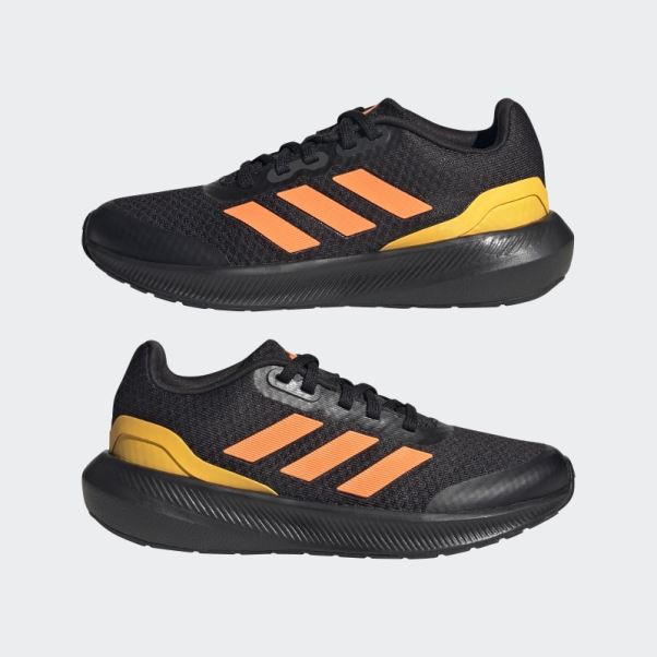 Adidas Falcon 3 Sport Chaussures à Lacets Noir