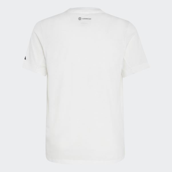 T-shirt Graphique Aeroready Blanc Adidas