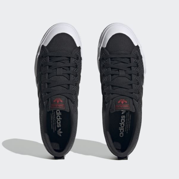 Adidas Nizza Plate-forme Chaussures Gris