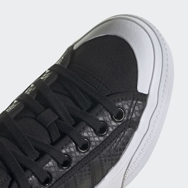 Adidas Nizza Plate-forme Chaussures Gris