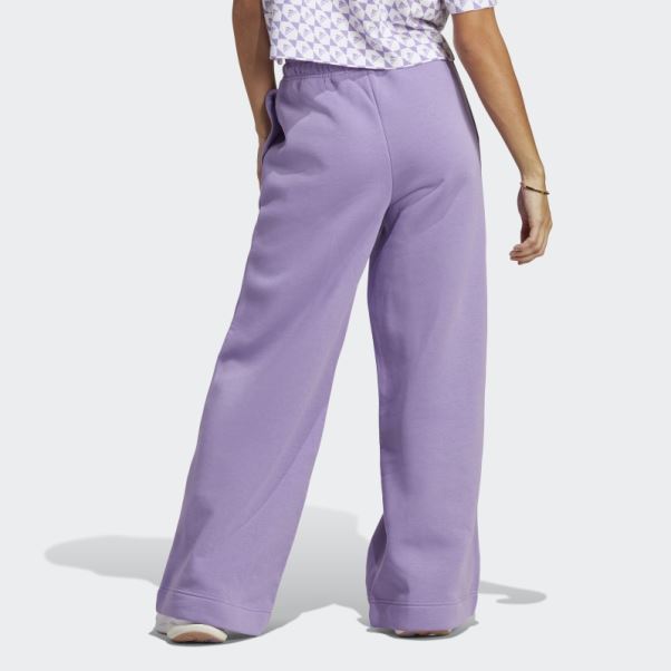 All Szn X Logomania Pantalon De Jogging Large Adidas Violet