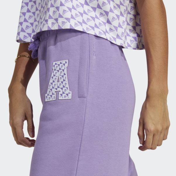 All Szn X Logomania Pantalon De Jogging Large Adidas Violet