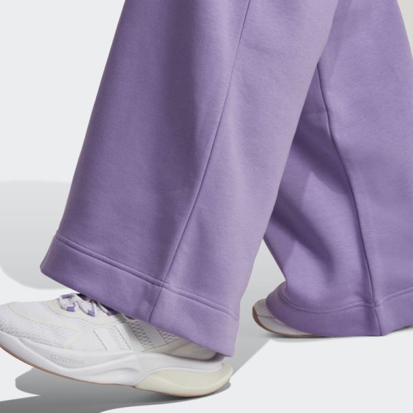 All Szn X Logomania Pantalon De Jogging Large Adidas Violet