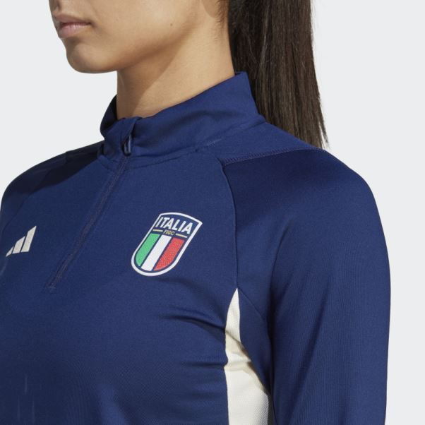 Adidas Italy Tiro 23 Pro Top Bleu Foncé