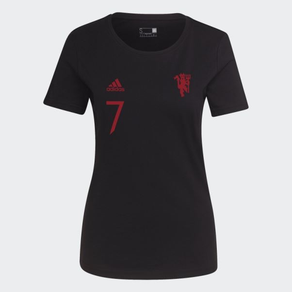 Adidas Manchester United T-shirt Graphique Noir