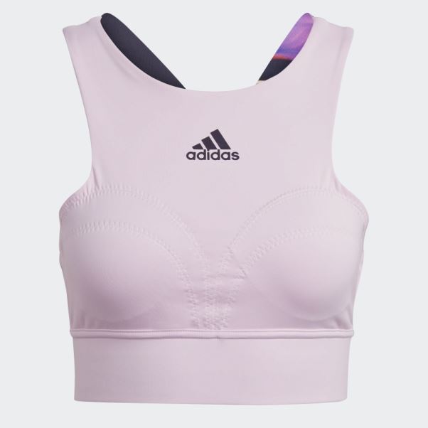 Tennis Américain Série Crop Top Rose Adidas