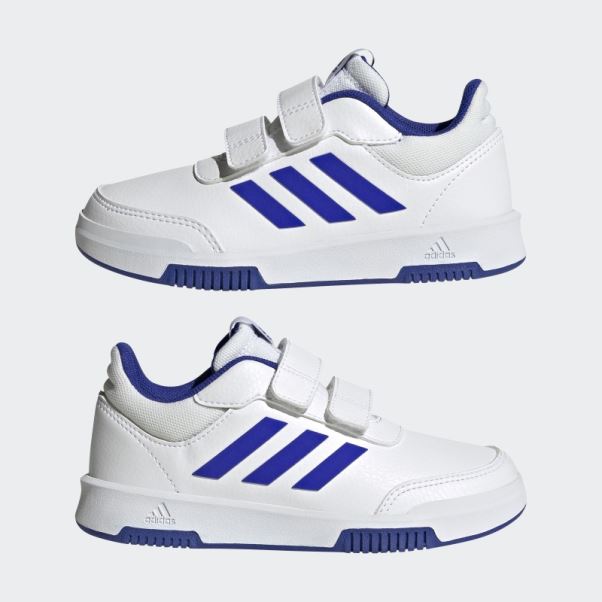 Adidas Tensaur Noir Chaussures à Crochets Et Boucles