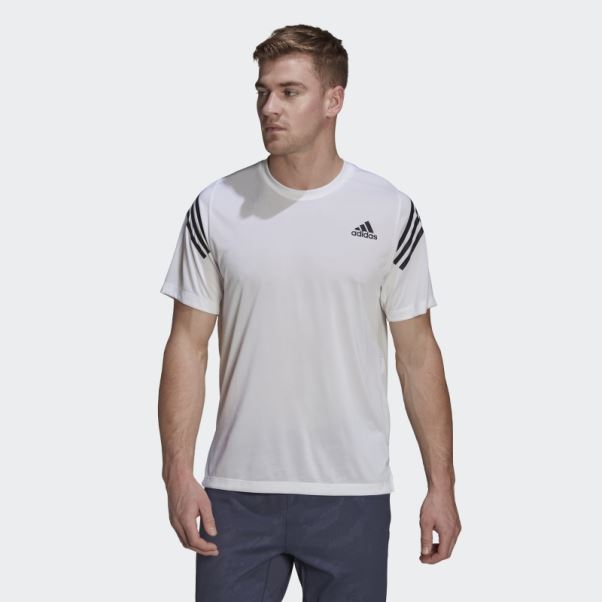 T-shirt D'entraînement Adidas Train Icône Blanc