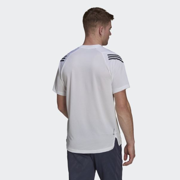 T-shirt D'entraînement Adidas Train Icône Blanc