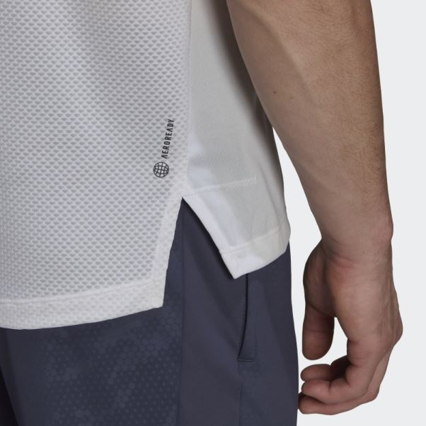 T-shirt D'entraînement Adidas Train Icône Blanc