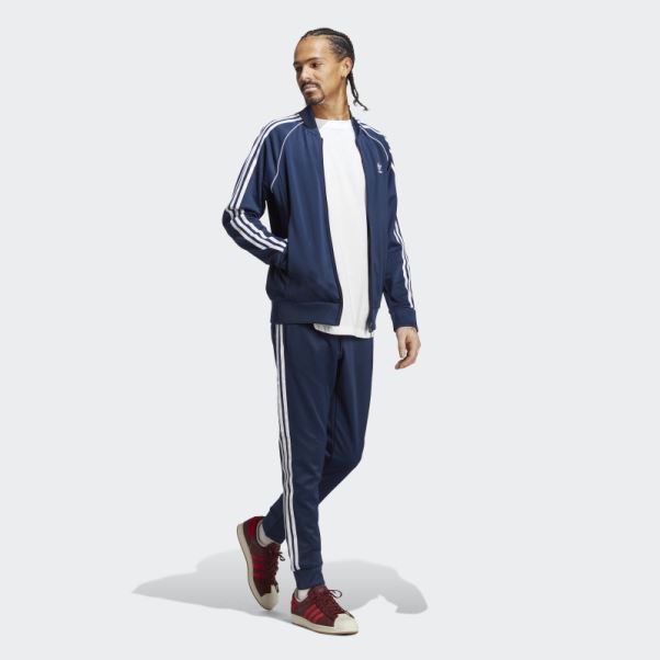 Adidas Adicolor Classics Sst Track Top Indigo Nuit