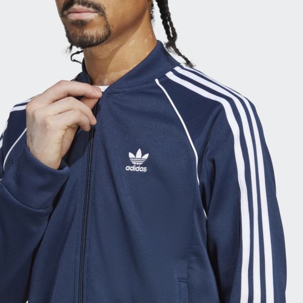 Adidas Adicolor Classics Sst Track Top Indigo Nuit