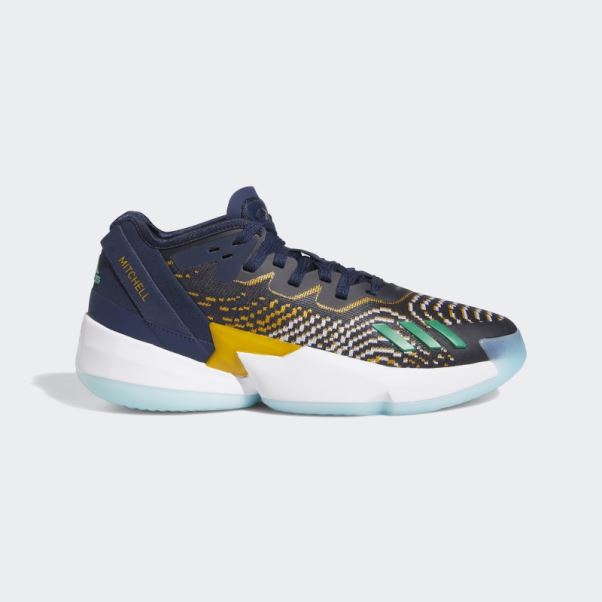 Adidas D.o.n. Numéro 4 Chaussures De Basket Bleu Marine