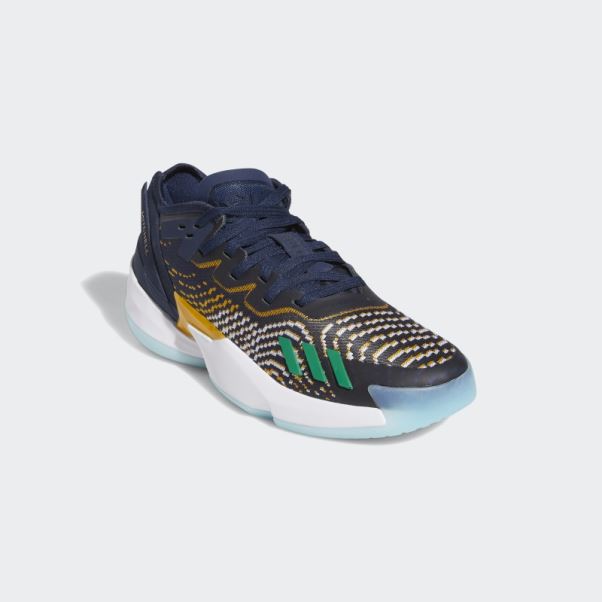 Adidas D.o.n. Numéro 4 Chaussures De Basket Bleu Marine