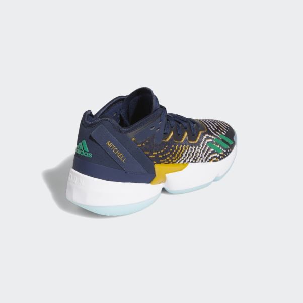 Adidas D.o.n. Numéro 4 Chaussures De Basket Bleu Marine