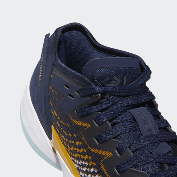 Adidas D.o.n. Numéro 4 Chaussures De Basket Bleu Marine