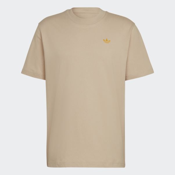 Adidas Varsity Loose T-shirt Beige