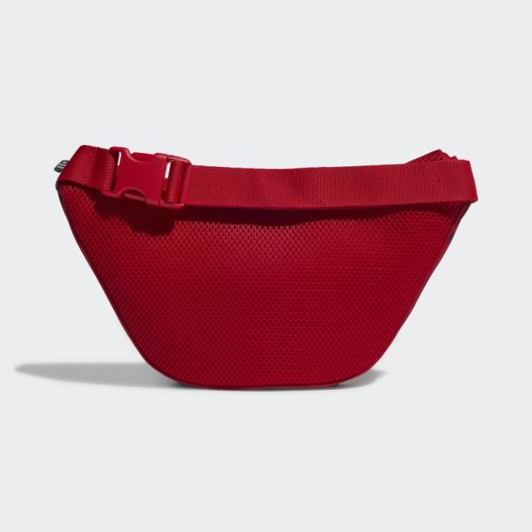 Thebe Magugu X Adidas Sac De Taille Rouge Chaud