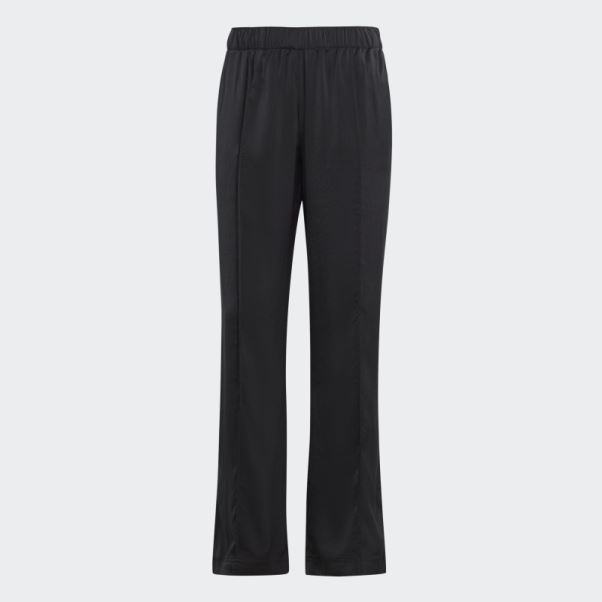 Pantalon En Satin Noir Adidas Premium Essentials