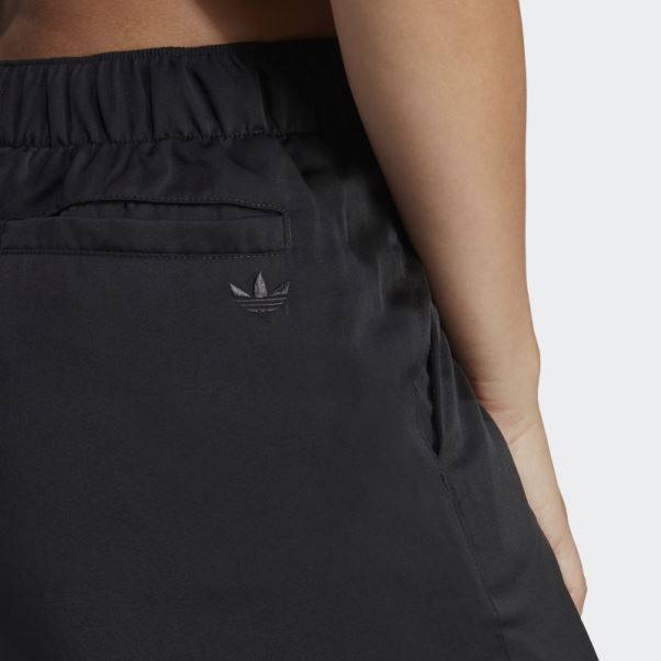 Pantalon En Satin Adidas Premium Essentials Noir