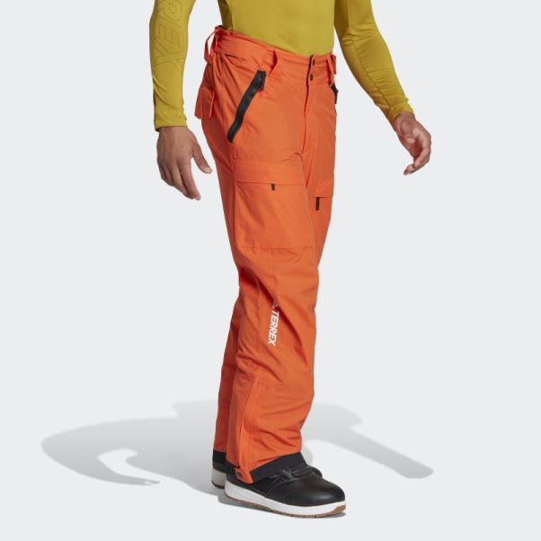 Pantalon Shell Deux Couches Resort Adidas Orange