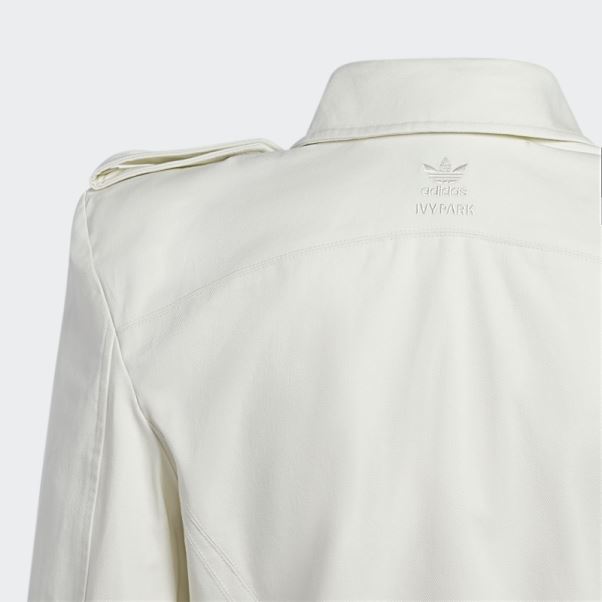 Costume En Sergé Haut à Manches Longues Adidas Blanc