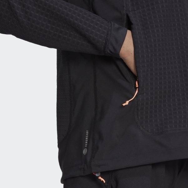 Veste Softshell X-city Running Adidas Noir