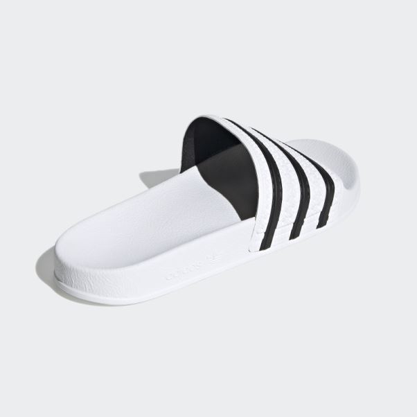 Adidas Adilette Slides Blanc/noir
