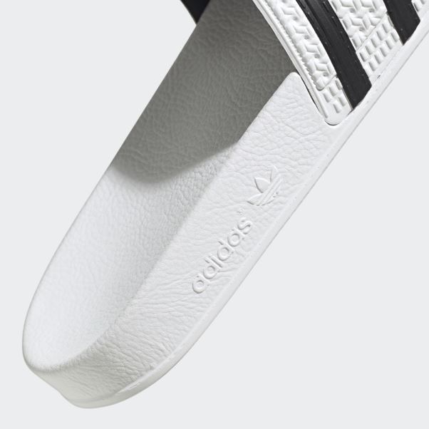Adidas Adilette Slides Blanc/noir