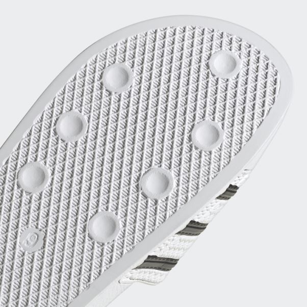 Adidas Adilette Slides Blanc/noir
