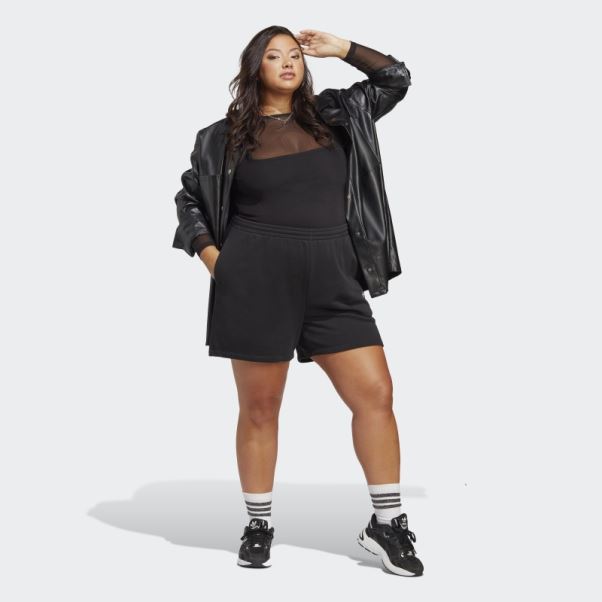 Short Adicolor Essentials French Terry (grande Taille) Adidas Noir