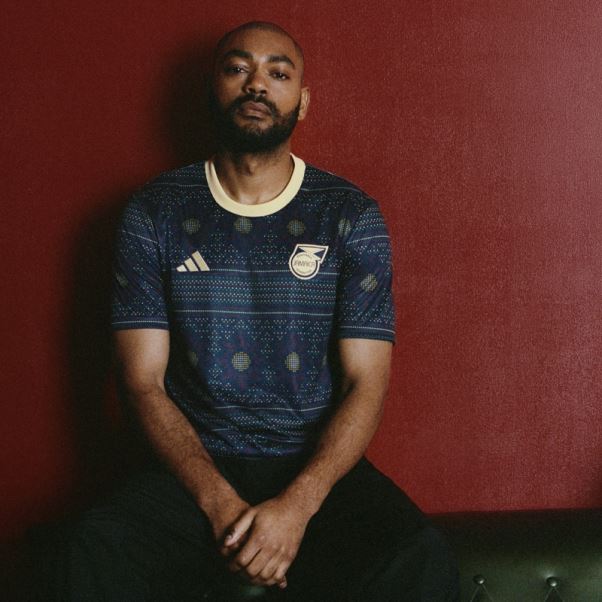 Maillot Pré-match Adidas Tiro Jamaica Bleu Marine 23