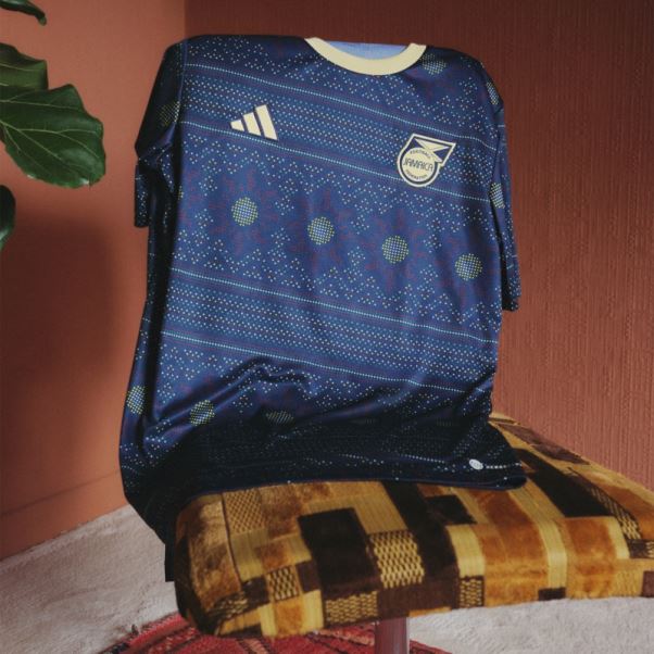 Maillot Pré-match Jamaica Tiro 23 Bleu Marine Adidas