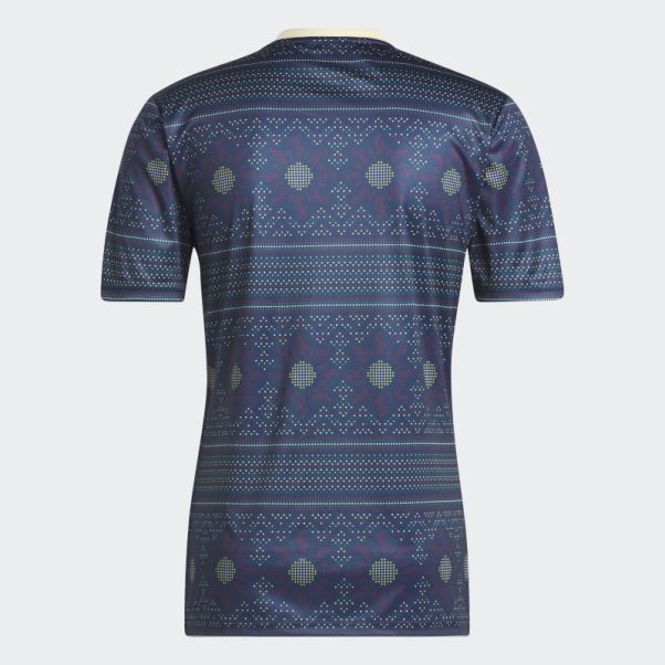 Maillot Pré-match Jamaica Tiro 23 Bleu Marine Adidas