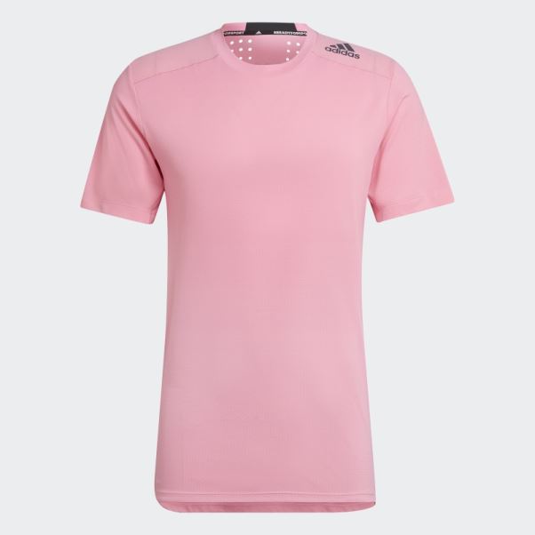 Rose Conçu Pour L'entraînement Heat.rdy Hiit Tee Adidas