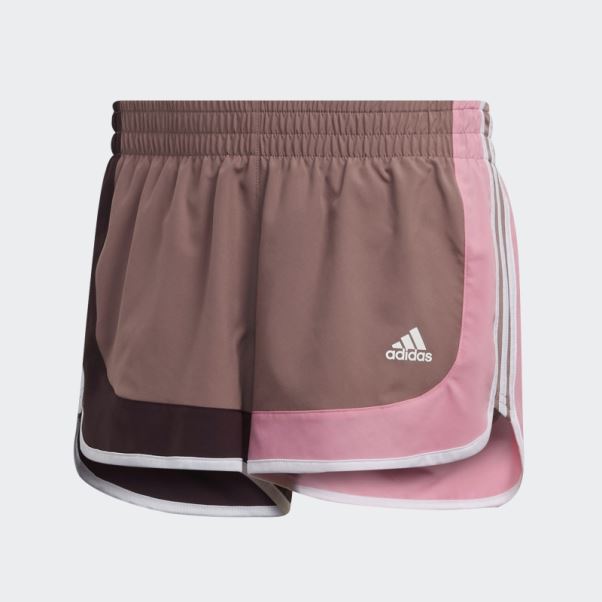 Adidas Marathon 20 Colorblock Short De Course Violet