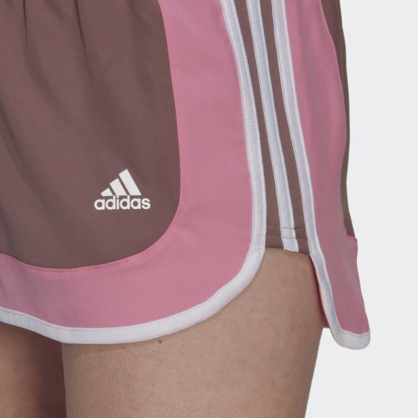 Adidas Marathon 20 Colorblock Short De Course Violet