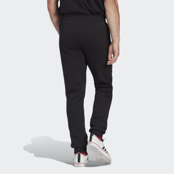 Juventus Essentials Pantalon De Survêtement Trèfle Adidas Noir