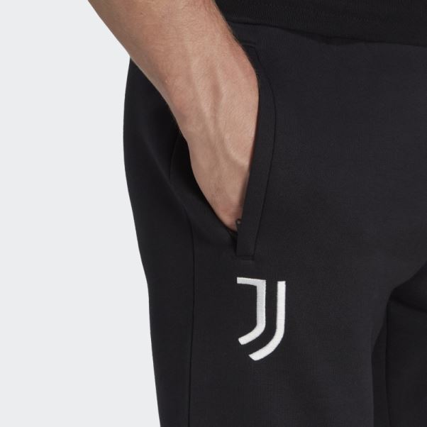 Juventus Essentials Pantalon De Survêtement Trèfle Adidas Noir