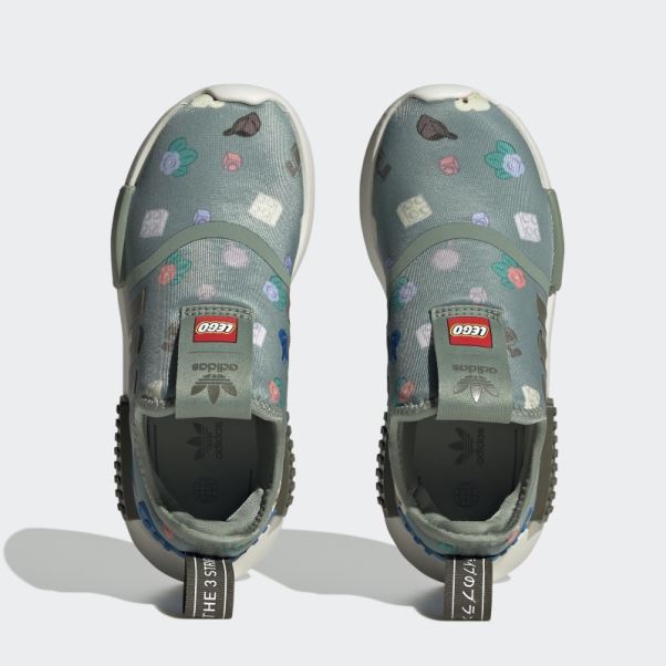 Adidas Nmd 360 X Lego Chaussures Vert Argent