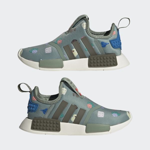 Adidas Nmd 360 X Lego Chaussures Vert Argent