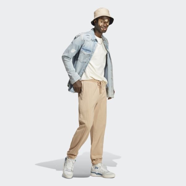 Pantalon De Survêtement Adidas Rifta City Boy Essential Beige