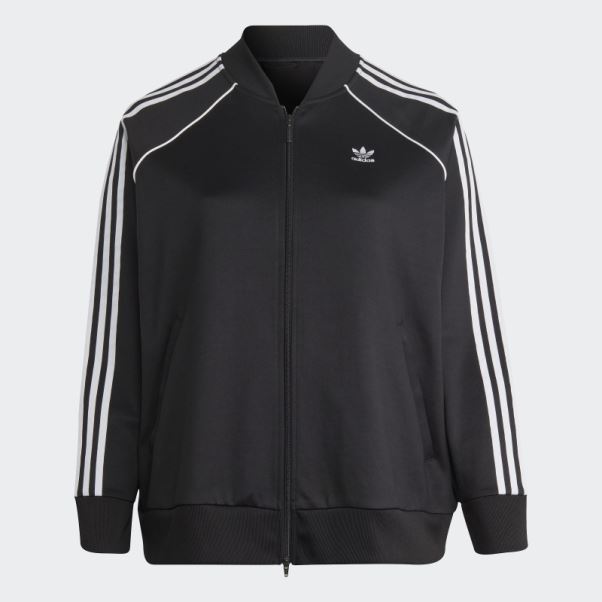 Veste De Survêtement Adidas Adicolor Classics Sst Noir (grande Taille)