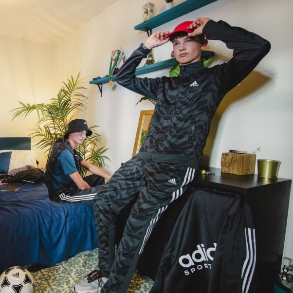 Adidas Tiro Suit Up Veste De Survêtement Carbone
