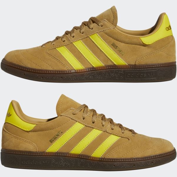 Chaussures Vintage Busenitz Adidas Beige Doré