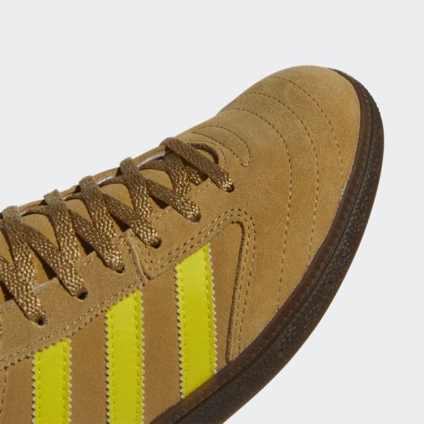 Chaussures Vintage Busenitz Adidas Beige Doré