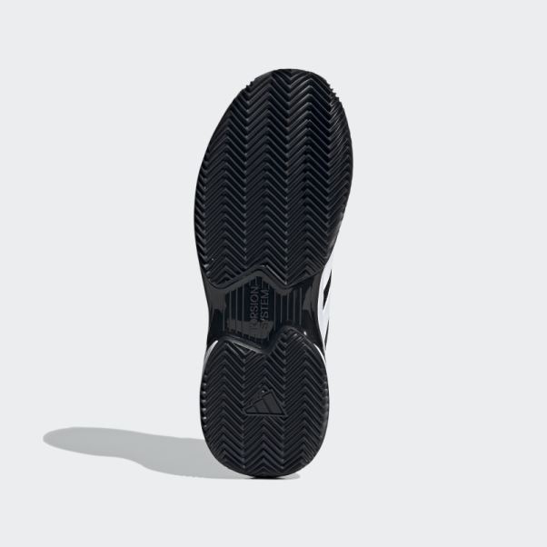 Chaussures De Tennis Adidas Courtjam Control Argile Noir