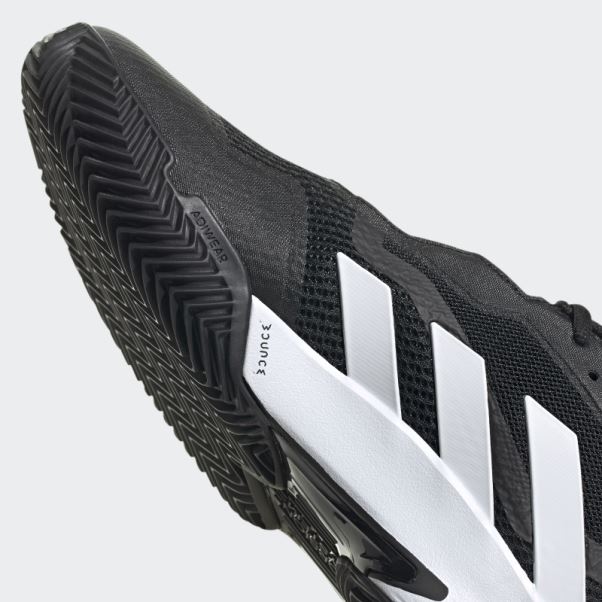 Chaussures De Tennis Adidas Courtjam Control Argile Noir