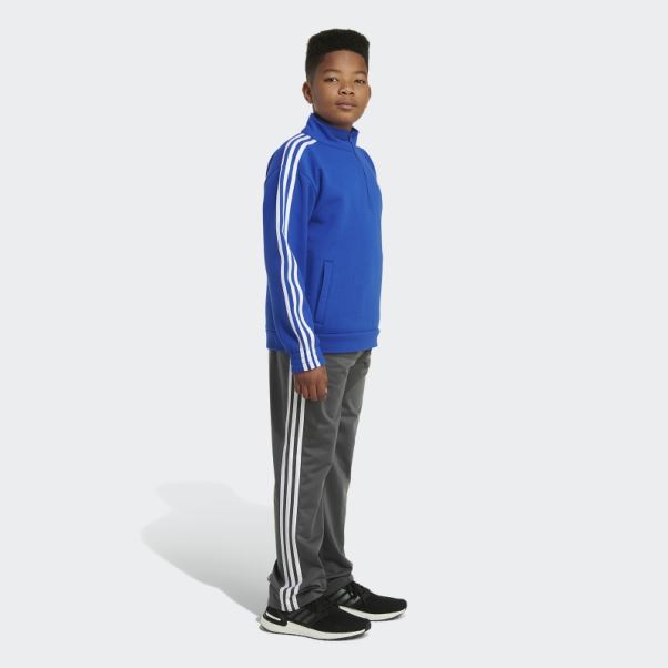 Adidas Half Zip 3s Plovr Bleu Royal