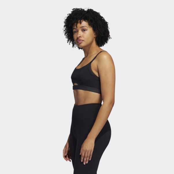 Soutien-gorge Léger D'entraînement Aeroimpact Luxe Noir Adidas